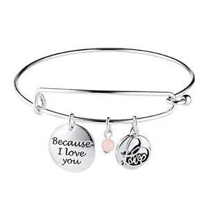 Precious Charms Bracelet Love Collection:  Because I Love You